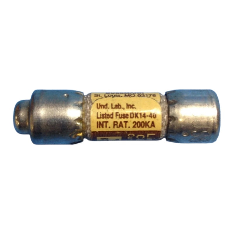 Eaton Bussmann KTK-R-2/10 Fuse, 0.2A, 600VAC, Class CC Fast-Acting