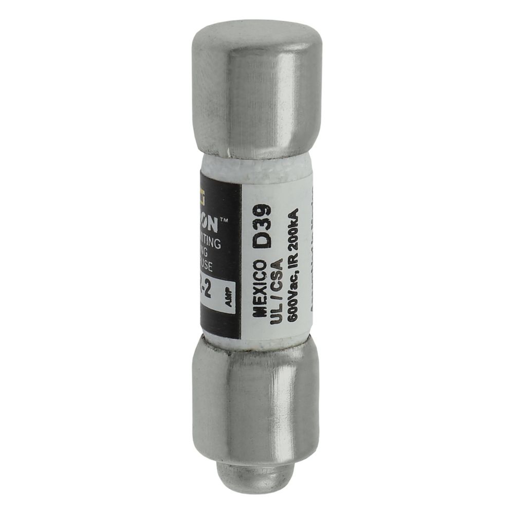 Eaton Bussmann KTK-R-2 Fuse, 2A, 600VAC, Class CC Fast-Acting