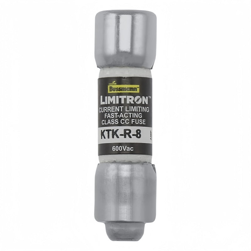 Bussmann KTK-R-8 8A 600V Class CC Fast-Acting Fuse for Industrial Control