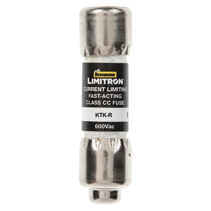 Eaton Bussmann KTK-R-1 Fuse, 1A, 600VAC, Class CC Fast-Acting