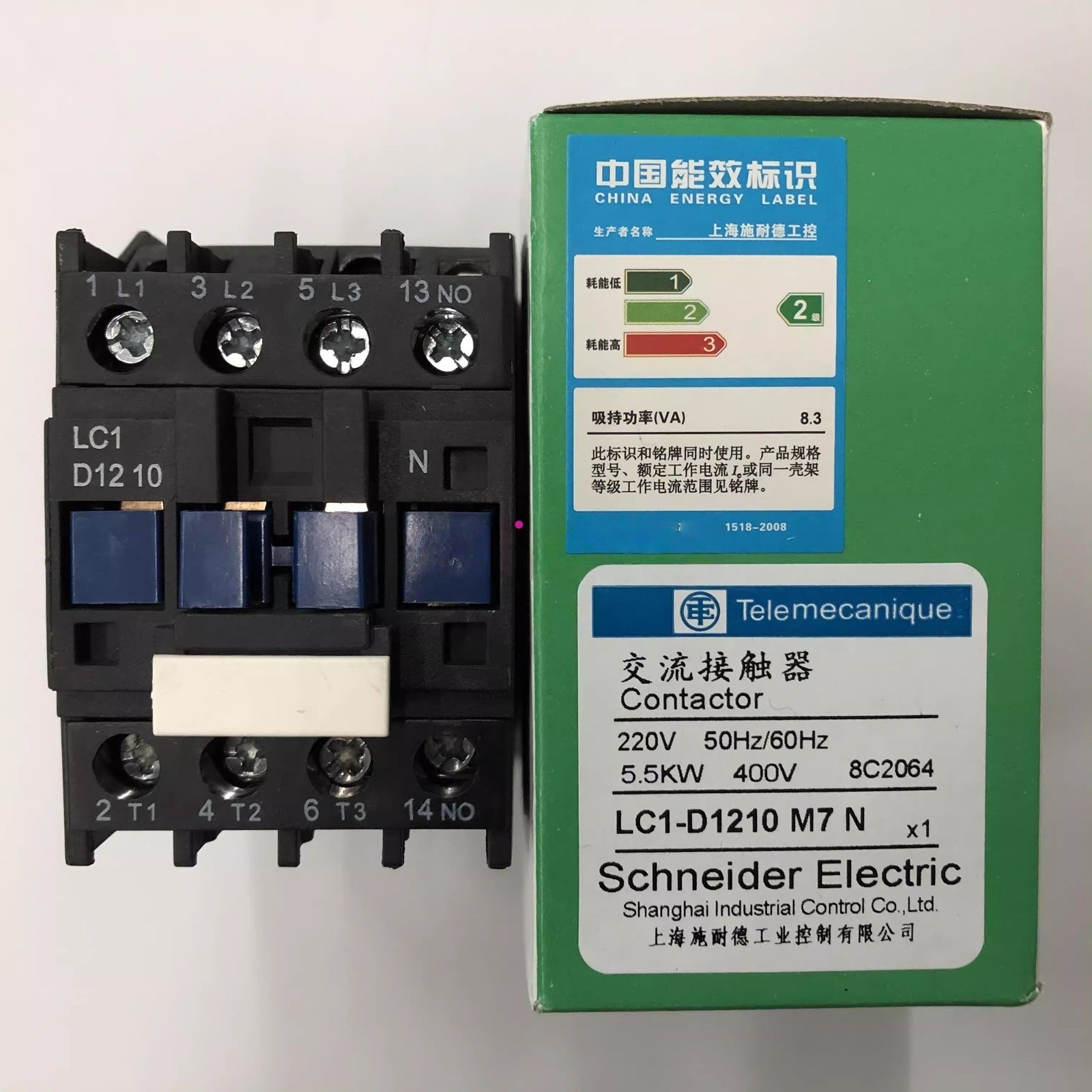 Schneider LC1-D1210M7N 12A TeSys D Contactor