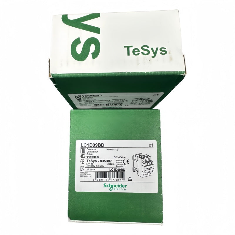 Schneider LC1D09BD 9A 24V DC Coil TeSys D AC Motor Contactor