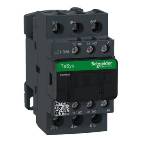 Schneider LC1D25F7 Contactor 25A 110VAC 50/60Hz 3-Pole