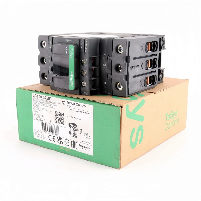 Schneider LC1D40ABD 40A TeSys D AC Contactor