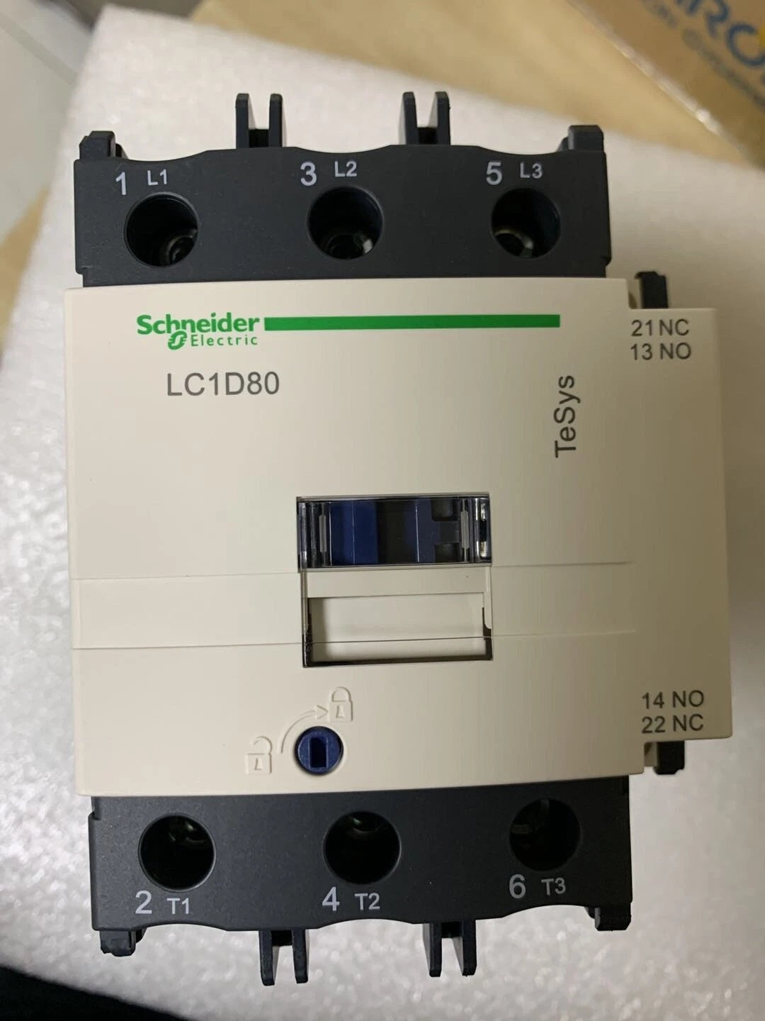 Schneider LC1D80M7C Contactor 80A 220VAC 50/60Hz