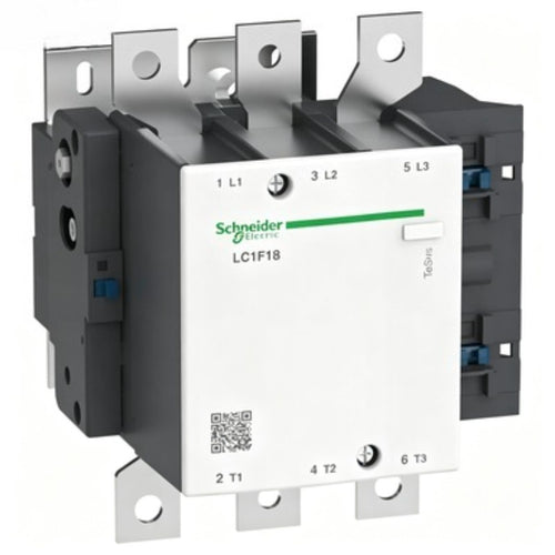 Schneider LC1F185G7 Contactor 185A 220VAC 50/60Hz 3-Pole