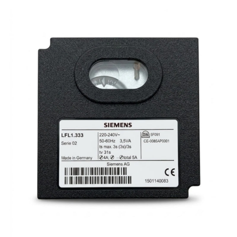 SIEMENS LFL1.333 Burner Control 230VAC 50/60Hz t1 31.5s TSA 3s