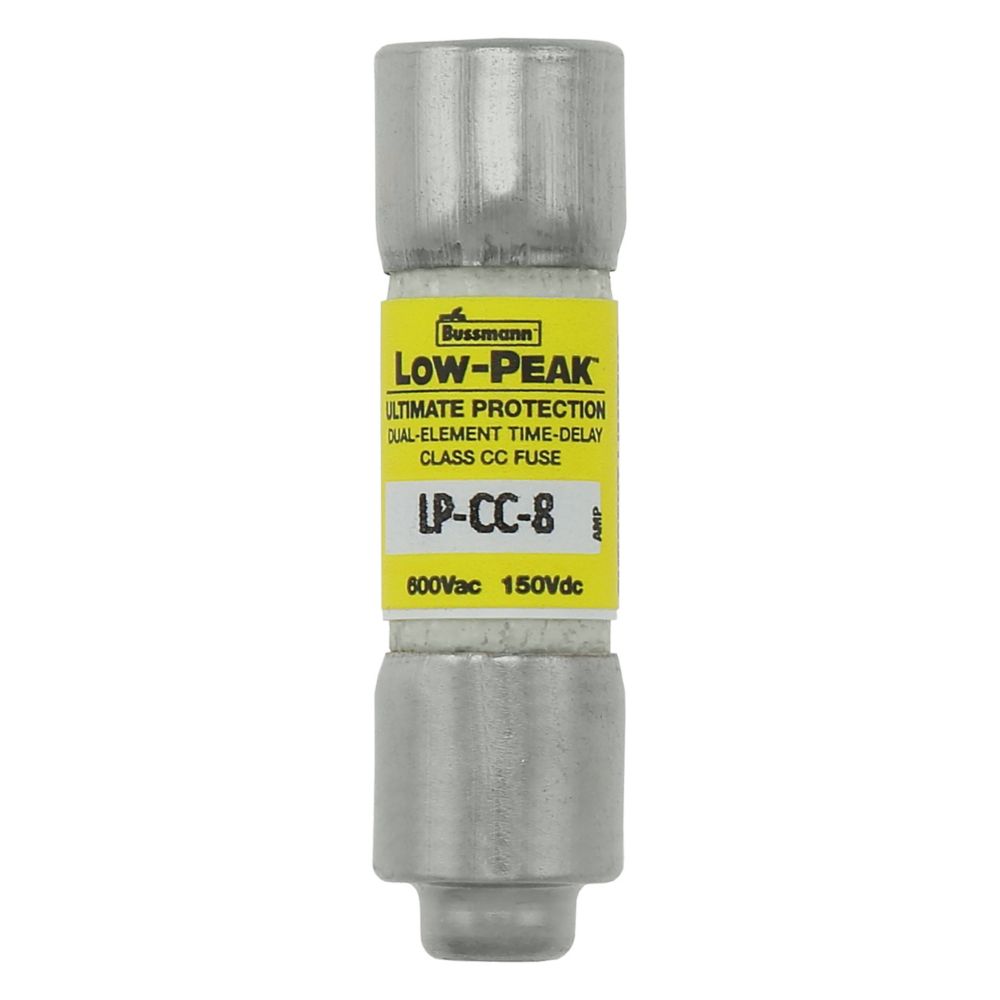 Eaton Bussmann LP-CC-8 Class CC 8A 600V time-delay fuse