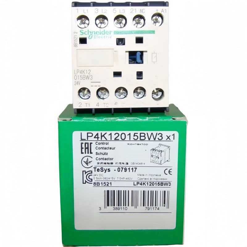 Schneider LP4K12015BW3 12A TeSys K Contactor