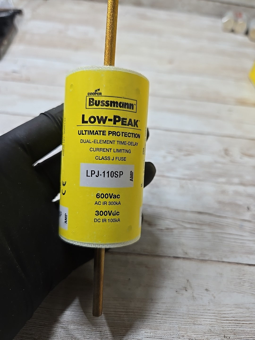 Bussmann LPJ-110SP Class J Fuse 110A 600VAC 300VDC Time-Delay