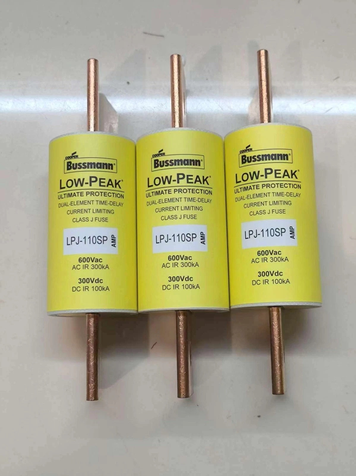 Bussmann LPJ-110SP Class J Fuse 110A 600VAC 300VDC Time-Delay