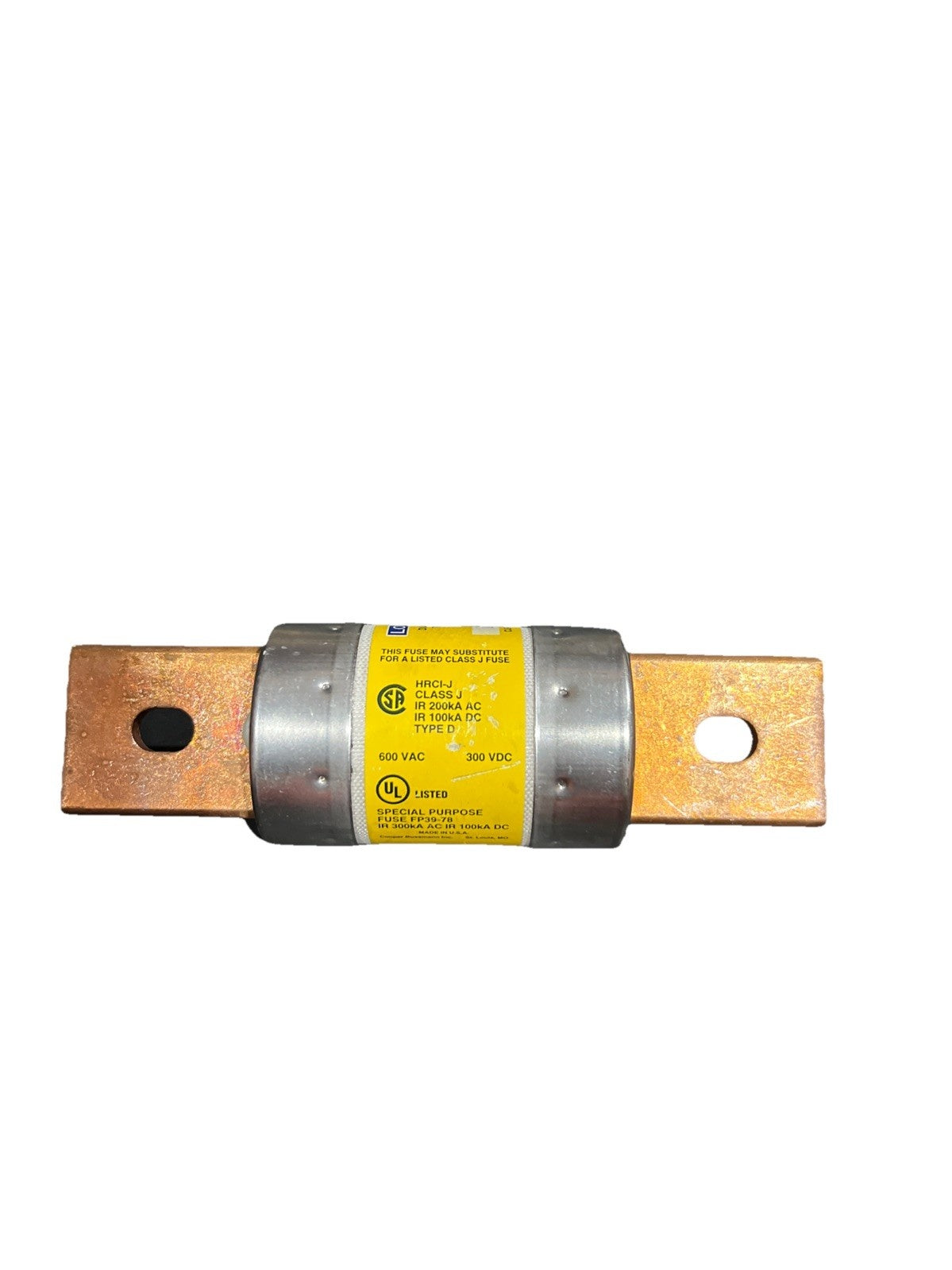 Bussmann LPJ-225SP Class J Fuse