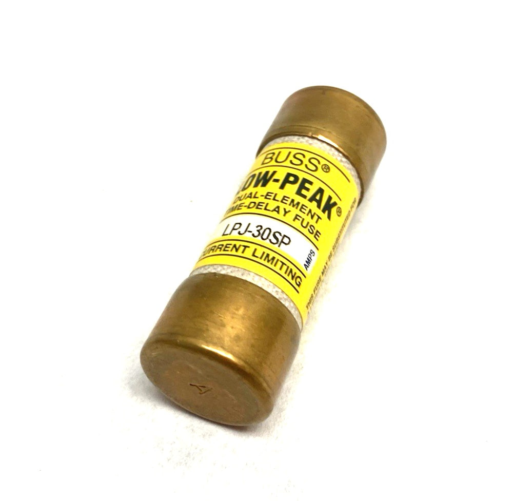 Bussmann LPJ-30SP Class J Fuse 30A 600VAC 300VDC Time-Delay