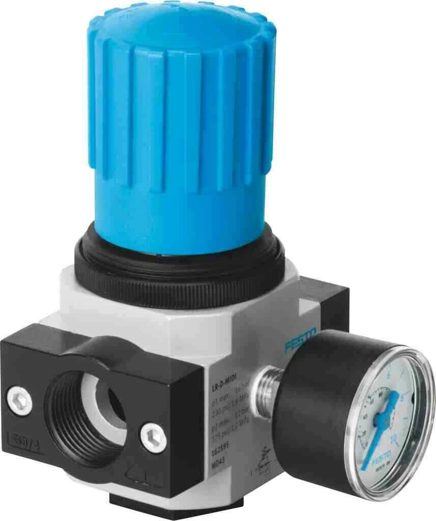FESTO LR-1/4-D-7-MINI Pressure Regulator G1/4 0.5-7 Bar 1600 l/min