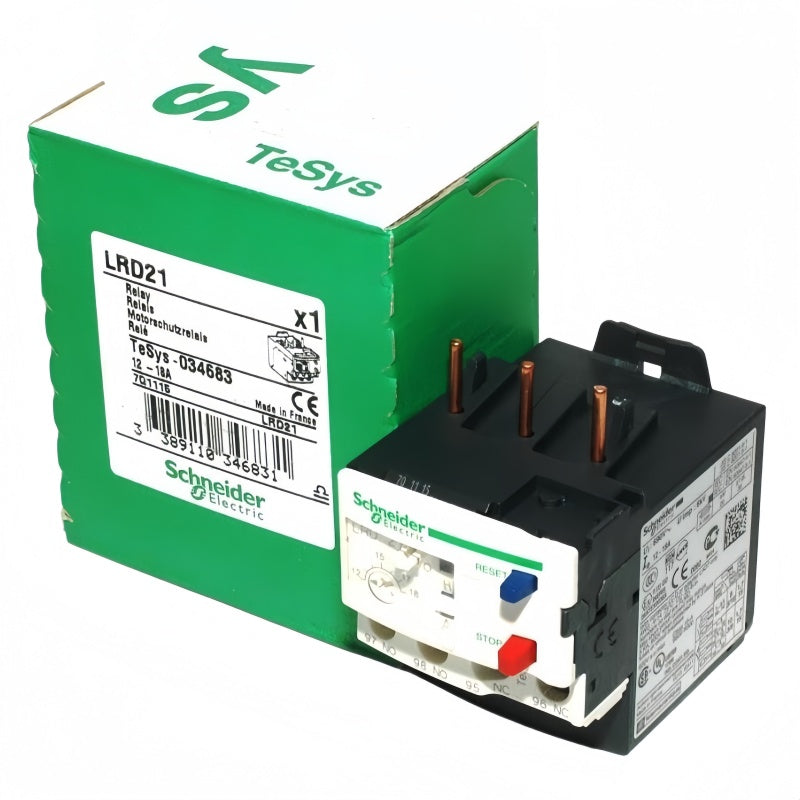 Schneider LRD21 TeSys D Thermal Overload Relay for Motor Protection