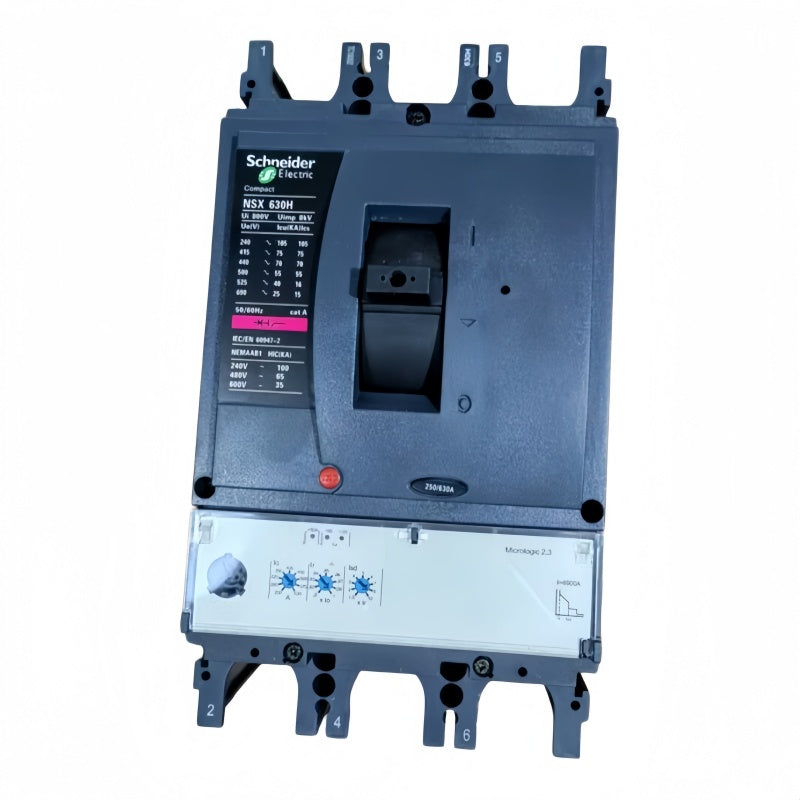 Schneider LV432895 630A ComPact NSX630H Molded Case Circuit Breaker