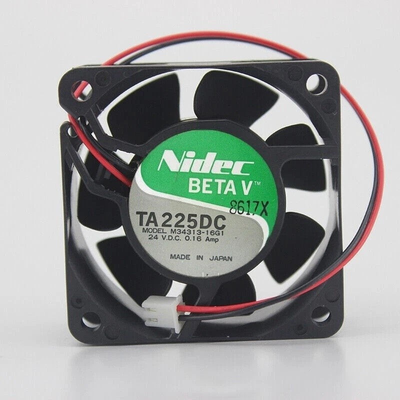 Nidec M34313-16 DC Axial Fan 24V 0.16A 60x60x25mm