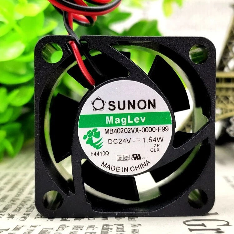 SUNON MB40202VX-0000-F99 DC Axial Fan 24VDC 40x40x20mm 1.54W