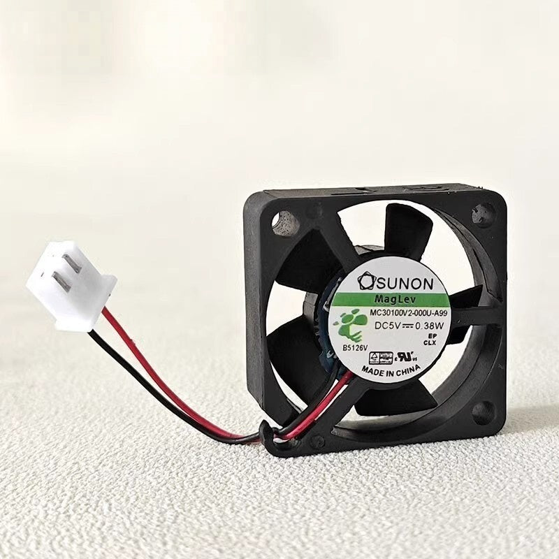 SUNON MC30100V2-000U-A99 DC Axial Fan 5VDC 30x30x10mm 0.38W