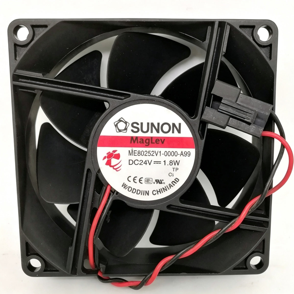 SUNON ME80252V1-0000-A99 DC Axial Fan 24VDC 80x80x25mm 1.8W