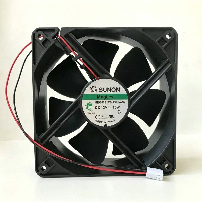 SUNON MEC0381V1-000U-A99 DC Axial Fan 12VDC 120x120x38mm 10W