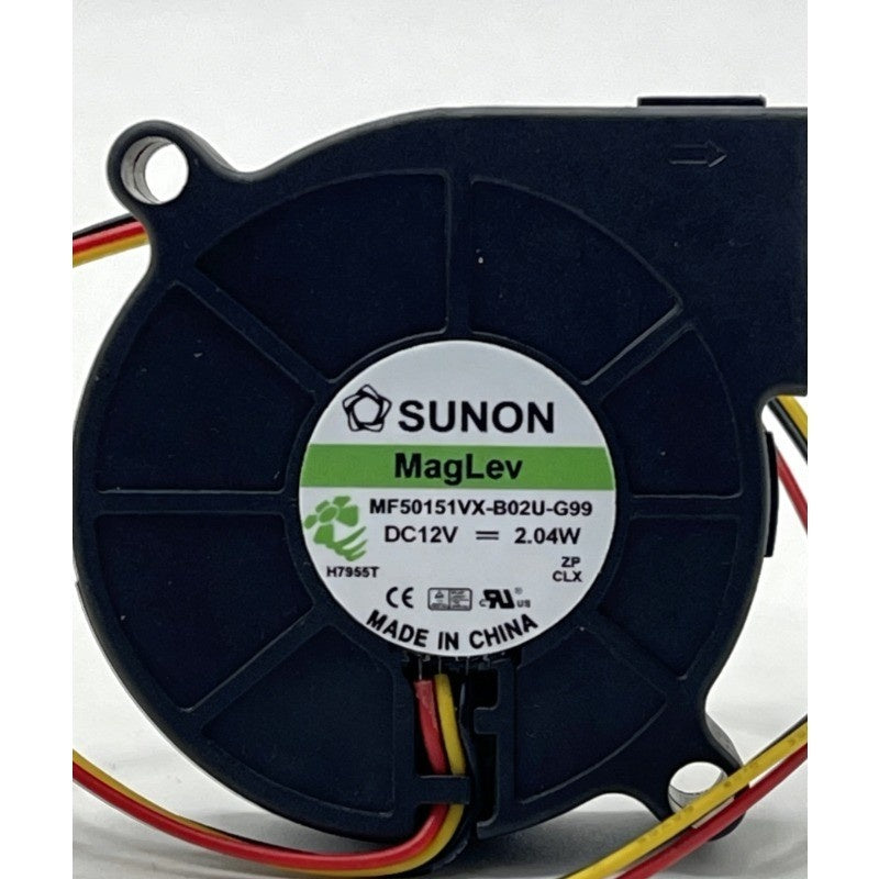 SUNON MF50151VX-B02U-G99 DC Blower Fan 12VDC 50x50x15mm 2.04W