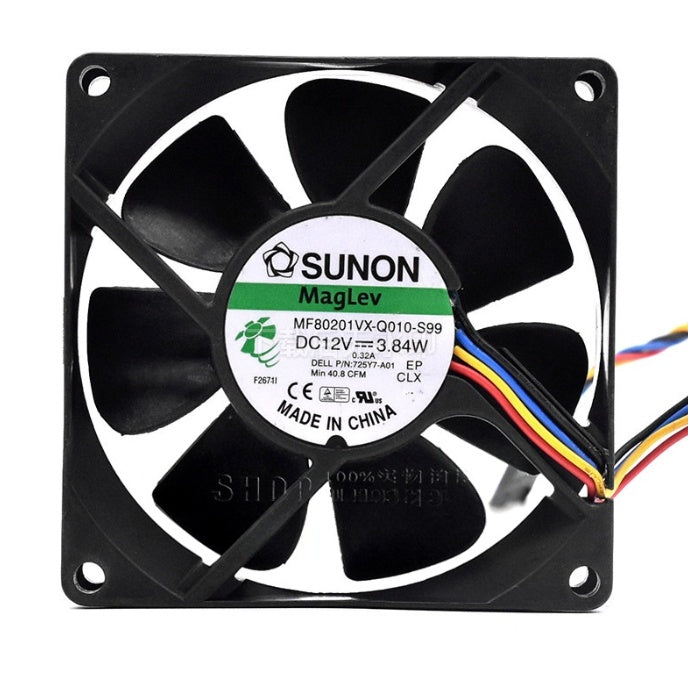 SUNON MF80201VX-Q010-S99 DC Axial Fan 12VDC 0.32A 3.84W