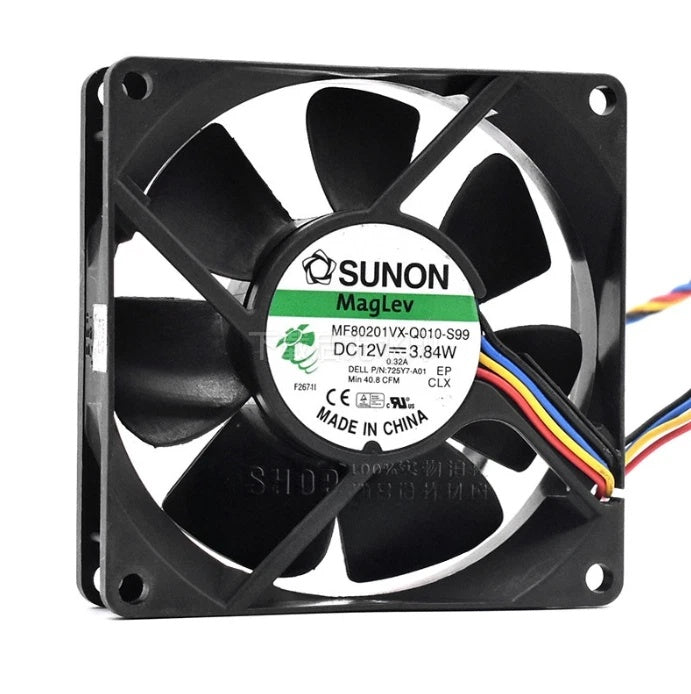 SUNON MF80201VX-Q010-S99 DC Axial Fan 12VDC 0.32A 3.84W