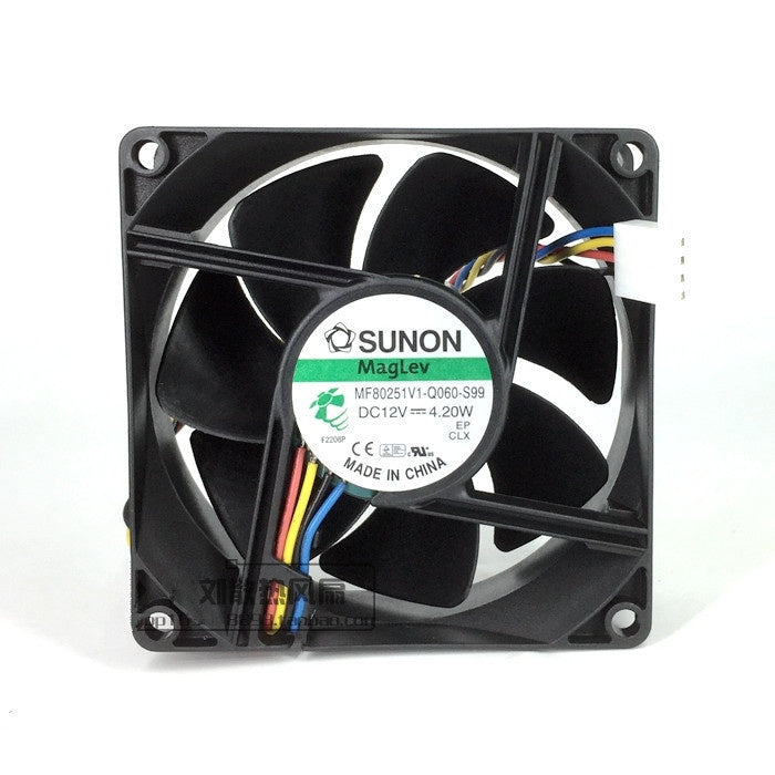 SUNON MF80251V1-Q060-S99 DC Axial Fan 12V 80x80x25mm 4.2W