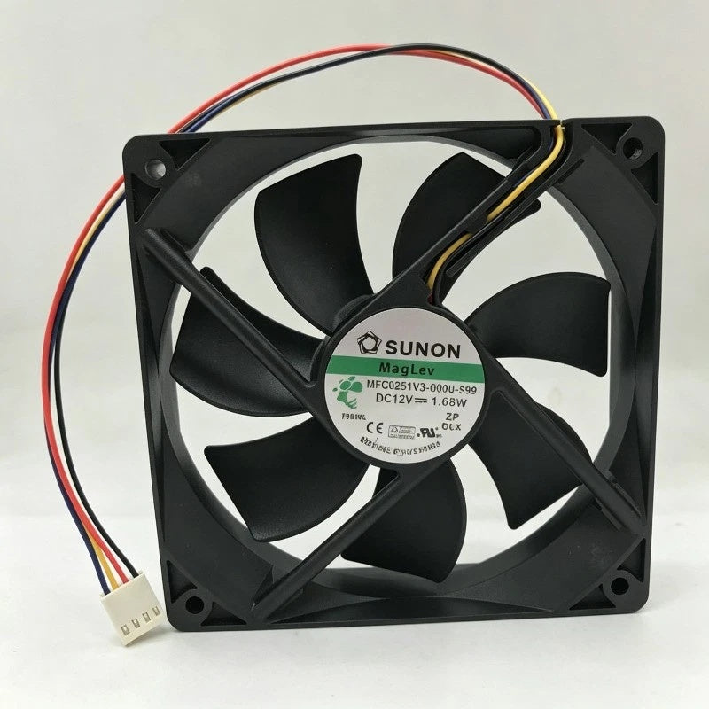 SUNON MFC0251V3-Q01U-S99 DC Axial Fan 12VDC 120x120x25mm 1.68W
