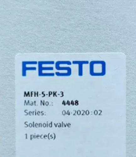 FESTO MFH-5-PK-3 Solenoid Valve 5/2-Way PK-3 105 l/min