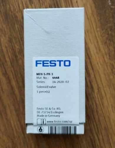 FESTO MFH-5-PK-3 Solenoid Valve 5/2-Way PK-3 105 l/min