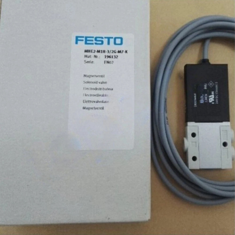 FESTO MHE2-M1H-3/2G-M7 Solenoid Valve 24VDC M7 100 l/min