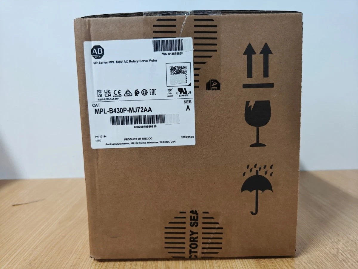Allen-Bradley MPL-B430P-MJ72AA Servo Motor 460V 5000RPM 115mm Frame
