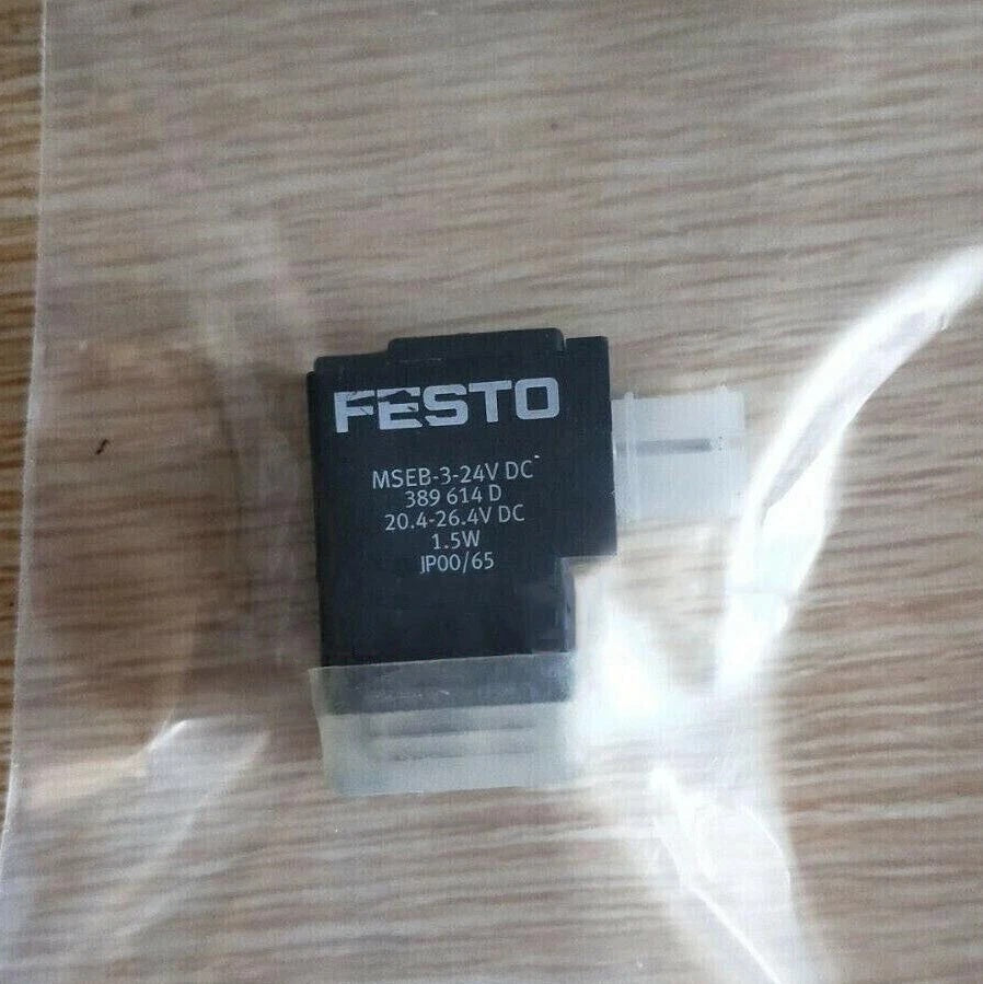 FESTO MSEB-3-24V Solenoid Valve Coil 24 VDC