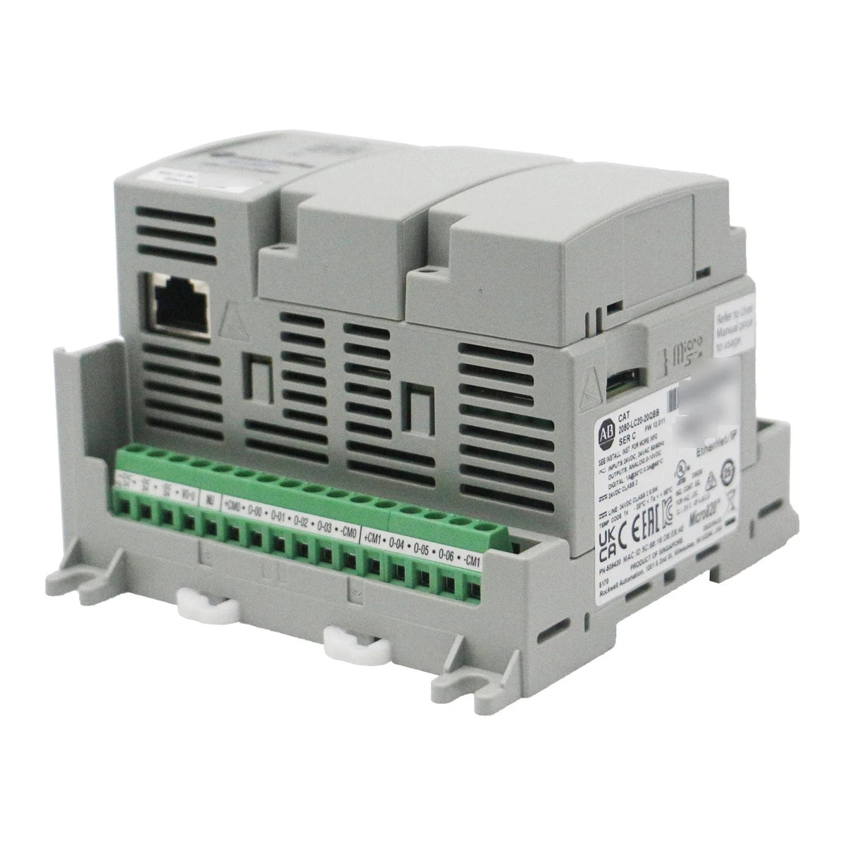 Allen-Bradley Micro820 PLC Controller 20-Point Ethernet RS-232/RS-485