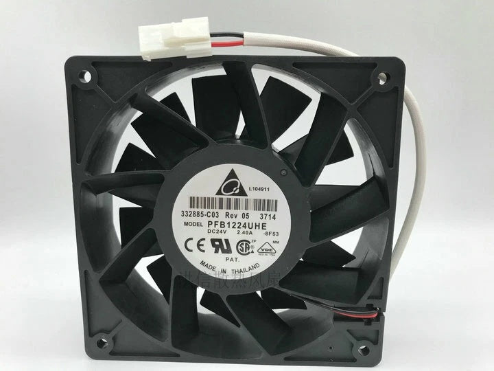 Delta Electronics PFB1224UHE DC Axial Fan 24VDC 120x120x38mm 2.00A