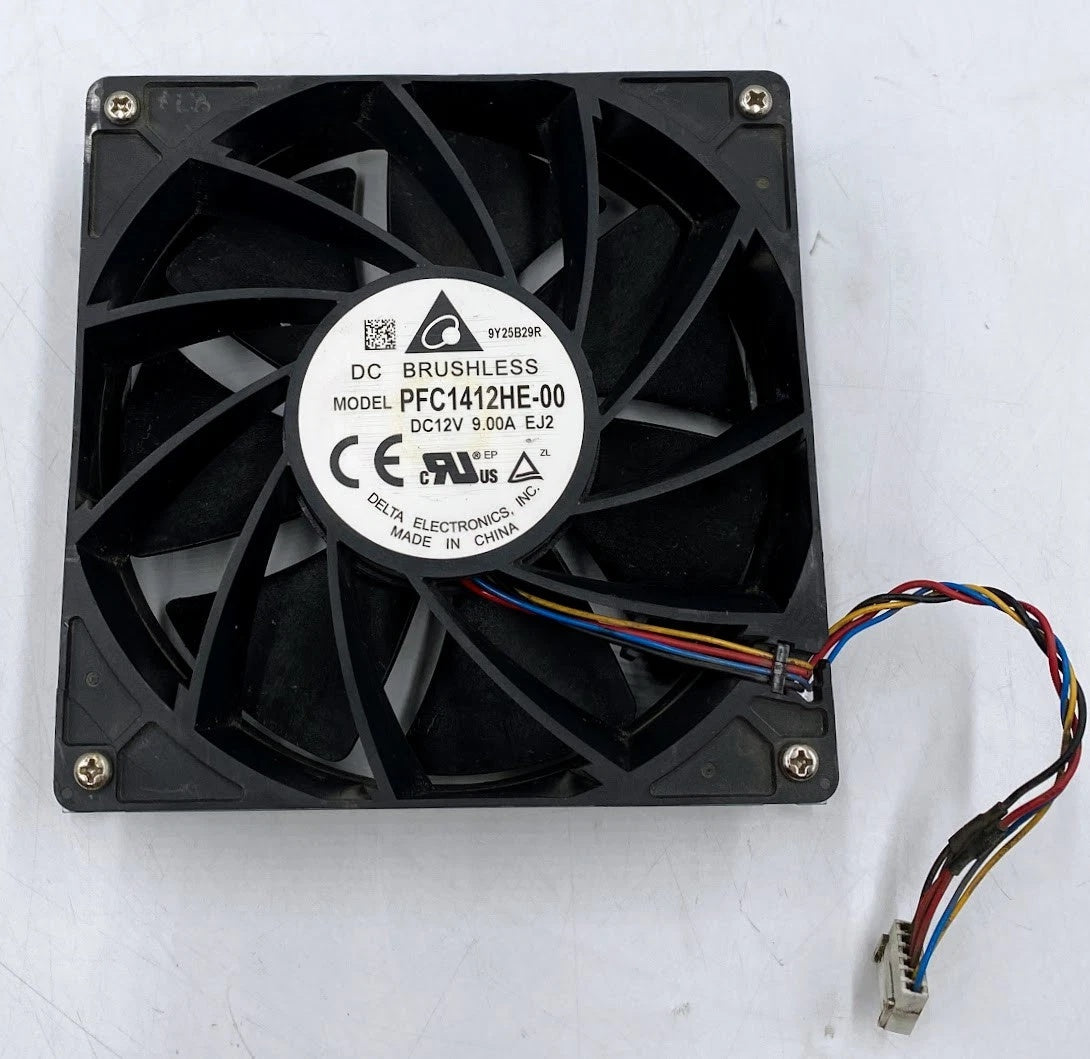 Delta Electronics PFC1412HE-00 DC Axial Fan 12VDC 140x140x38mm