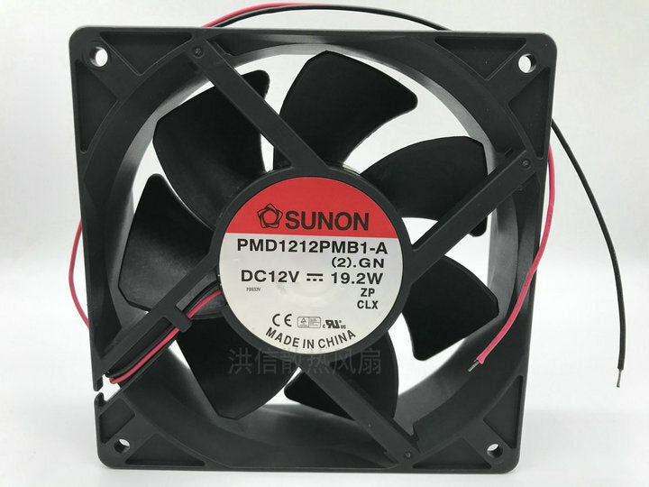 SUNON PMD1212PMB1-A DC Axial Fan 12VDC 120x120x38mm 19.2W