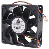Delta Electronics QFR1212GHE DC Axial Fan 12VDC 120x120x38mm 210.38CFM