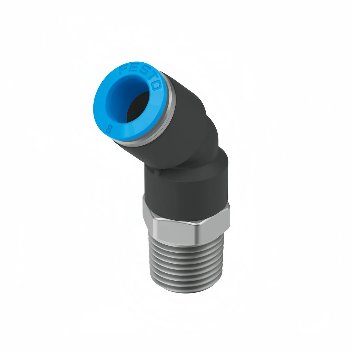FESTO QSW-1/4-8 Push-In L-Fitting R1/4 8mm Pneumatic Connector