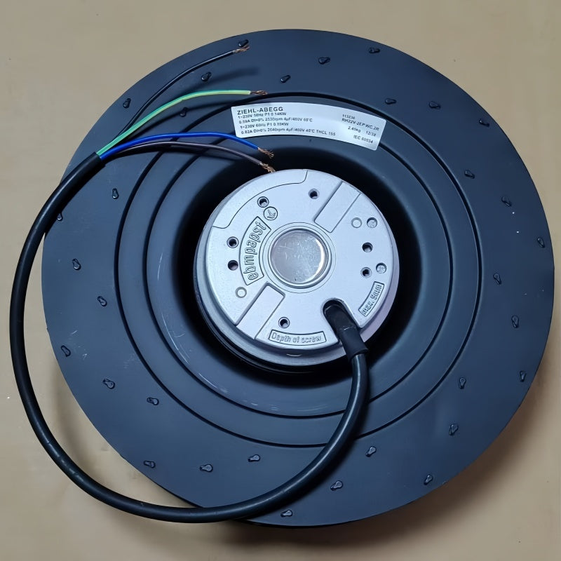 ZIEHL-ABEGG RH22V-2EP.WC.2R Centrifugal Fan 225mm 230VAC 140W