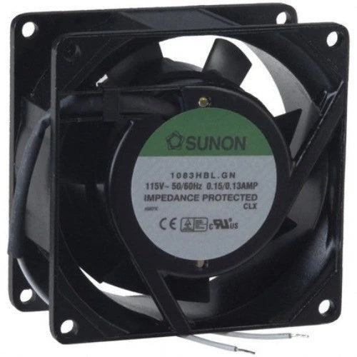 SUNON SF11580A AC Axial Fan 115VAC 80x80x38mm 50/60Hz
