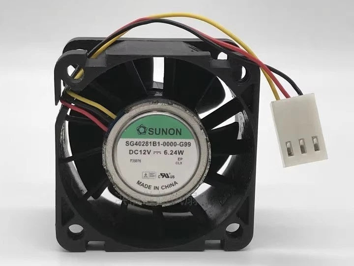 SUNON SG40281B1-0000-G99 DC Axial Fan 12VDC 40x40x28mm 6.24W