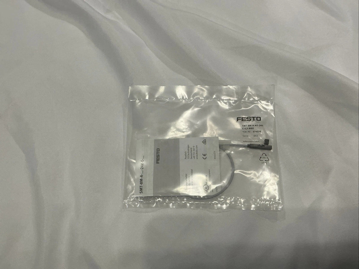 FESTO SMT-8M-A-NS-24V-E-0,3-M8D Proximity Sensor 24VDC NPN M8