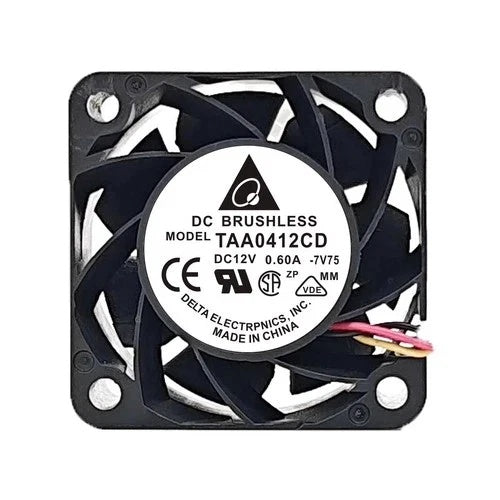 Delta Electronics TAA0412CD DC Axial Fan 12VDC 40x40x20mm 0.60A
