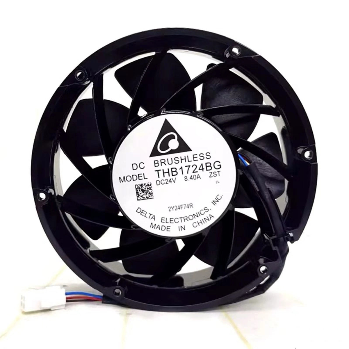 Delta Electronics THB1724BG DC Axial Fan 24VDC 8.40A