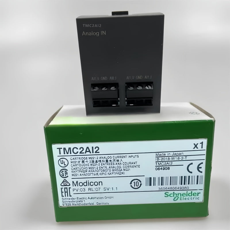 Schneider TMC2AI2 Analog Input PLC Module
