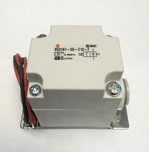 SMC VQ31A1-5G-C10-F Solenoid Valve 24VDC 3/2-Way