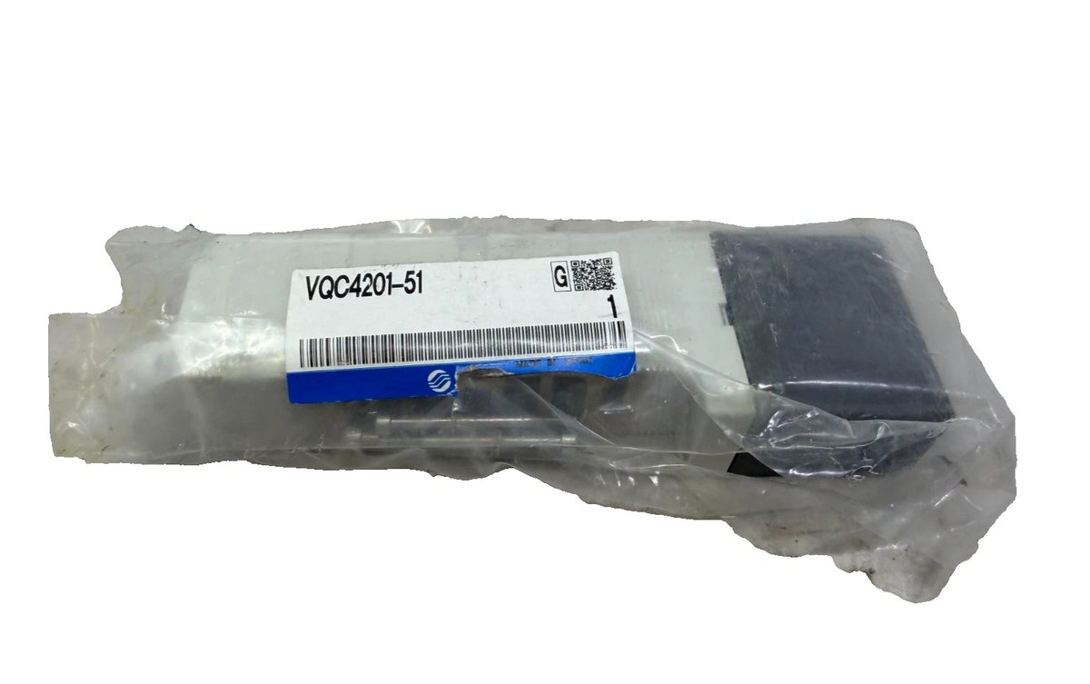 SMC VQC4201-51 Solenoid Valve 24VDC 5/2-Way
